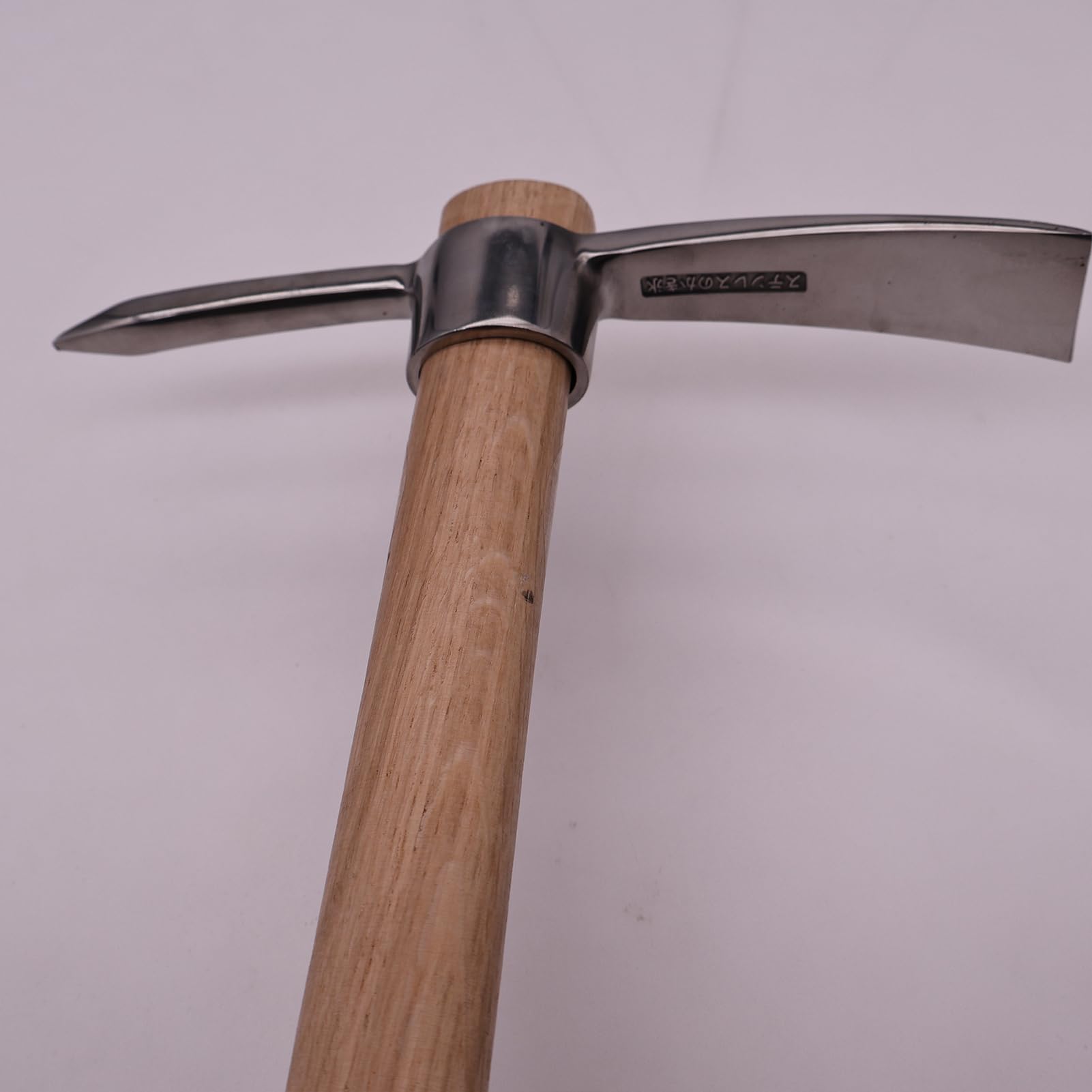 VIBRATITE Stainless Steel Ice Pick with Wooden Handle for Home, Bar, Bartender Breaking Ice