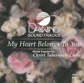 Audio CD My Heart Belongs To You [Accompaniment/Performance Track] Book