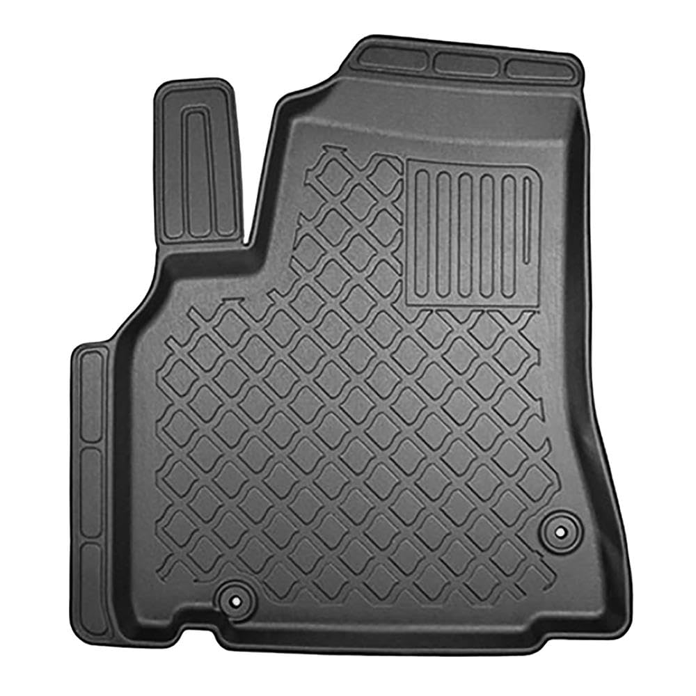 Mossa Alfombrillas de TPE adecuadas para Peugeot Partner II Furgoneta (2008-08.2018) - alfombras para Coche - G