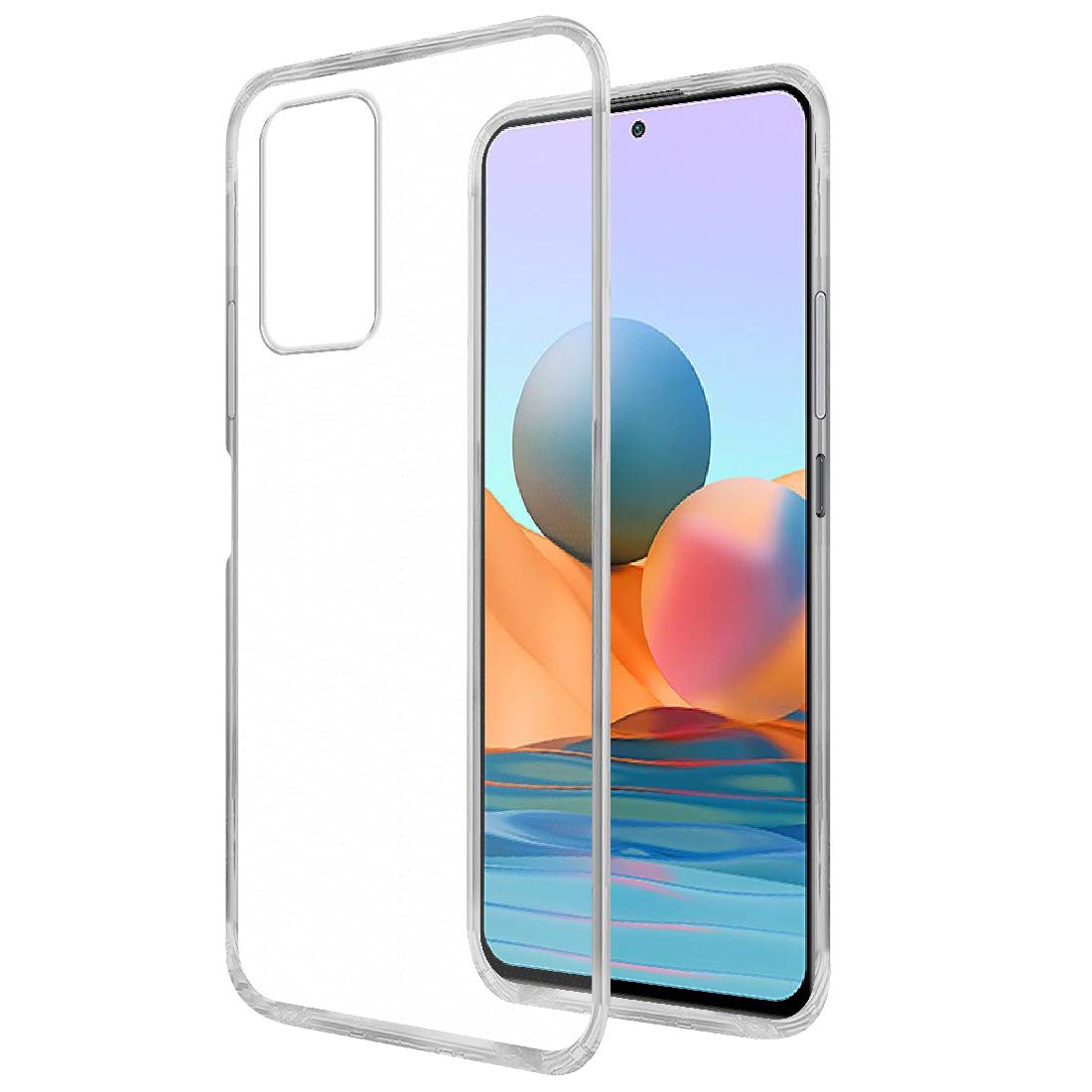 Amazon Brand - Solimo Plastic Soft & Shockproof with inbuilt Cushioned Edges Back Cover for Mi Redmi Note 10 Pro, Note 10 Pro Max (Transparent) (B08XXH1Q8K) Amazon Price History, Amazon Price Tracker