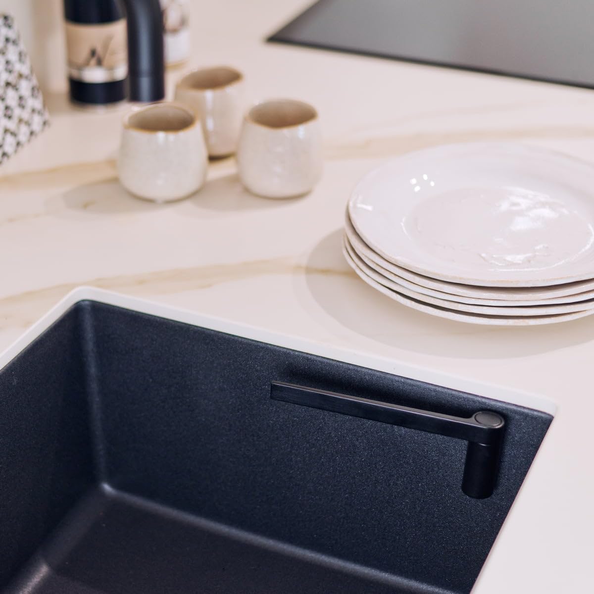 Happy sinks by Magisso Geschirrtuchhalter, Edelstahl
