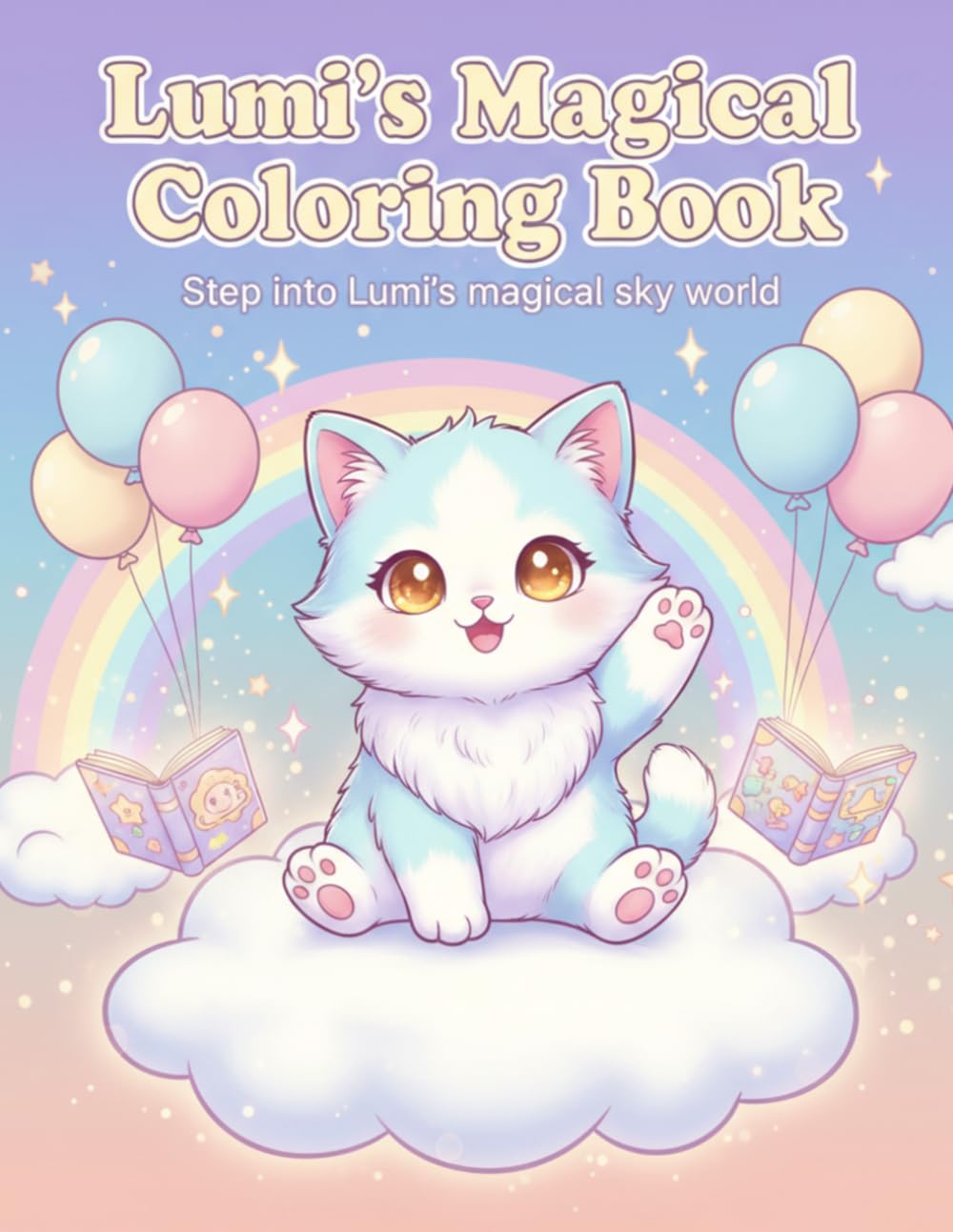 “Lumi’s Magical Sky Coloring Book”: “A Cute and Easy Coloring Book for Kids with Clouds, Stars, and Magical Adventures”