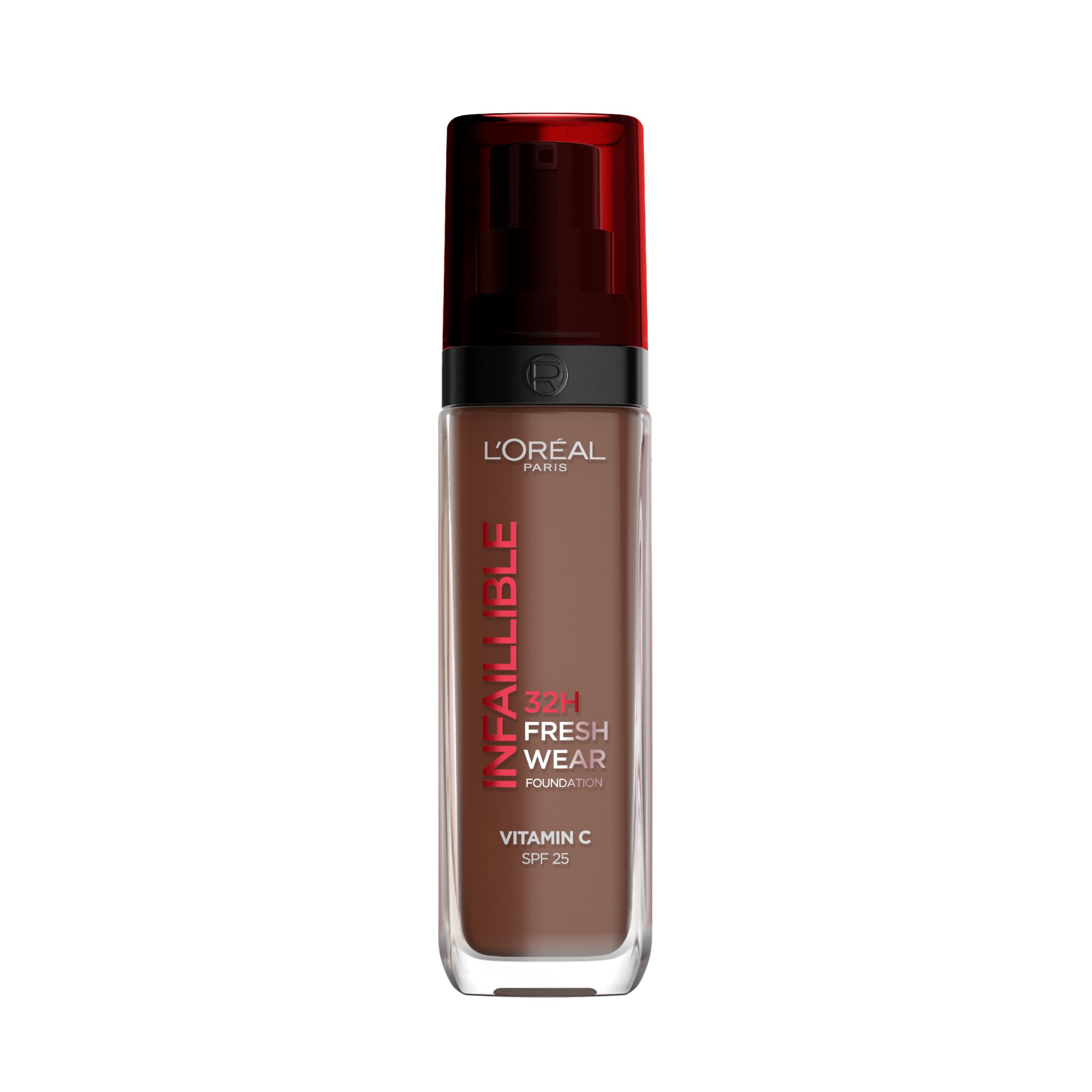 L'Oréal Paris Liquid Foundation, Full Coverage, Lasting Wear, Hydrating, Water & Transfer-Proof, Lightweight, Fresh, Dewy & Glowing Skin, Lasts Upto 32H, 420