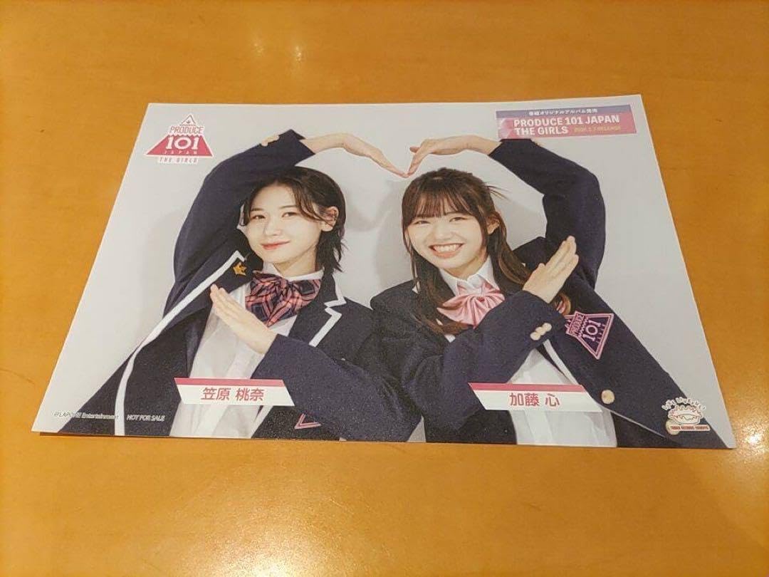 Amazon.co.jp: 笠原桃奈 加藤心 日プ女子 フライヤー タワレコ渋谷 