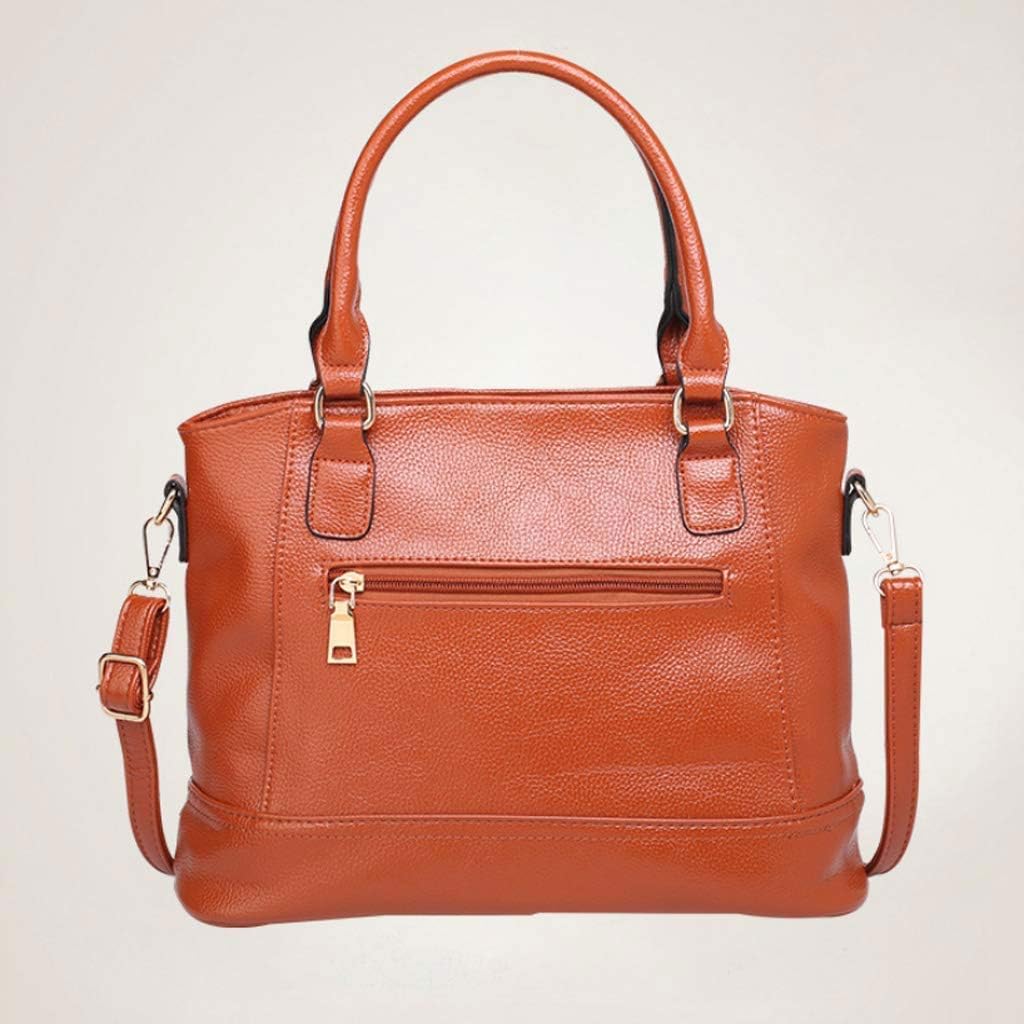 Handbag， Bag,PU Retro Women's Handbags Sleek Minimalist Shoulder Casual Wild Crossbody Large Capacity Ladies Work Party
