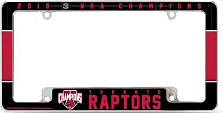 NBA Toronto Raptors 2019 NBA Championship 12" x 6" Chrome All Over Automotive License Plate Frame for Car/Truck/SUV