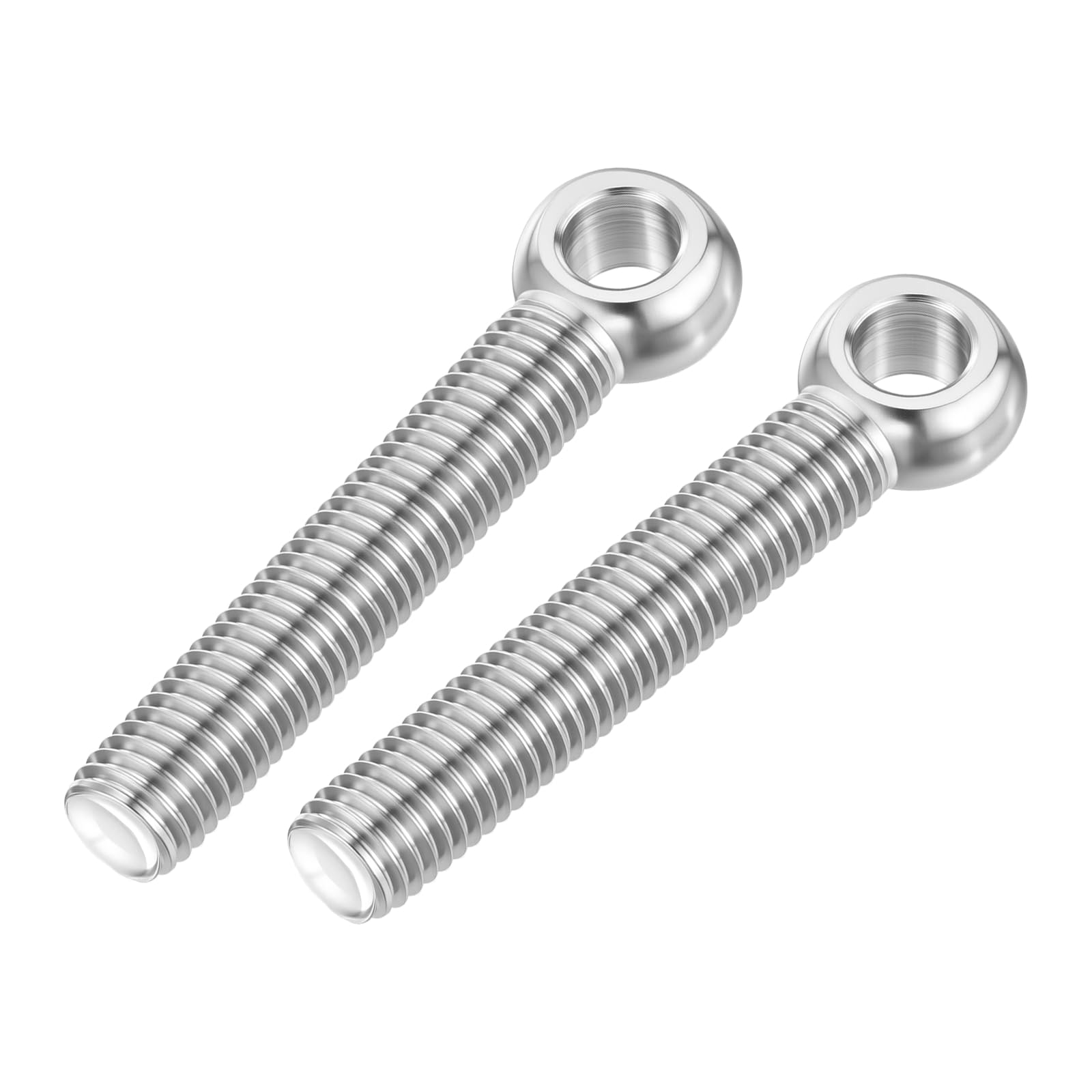 METALLIXITY 4Pcs M12x70 Machine Shoulder Lift Eyebolt 304 Stainless Steel