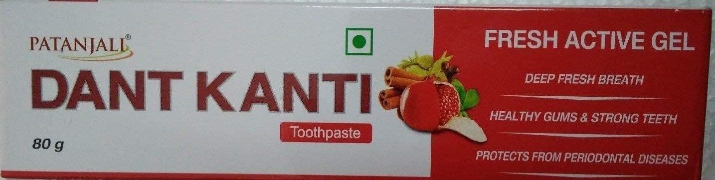 Dant Kanti Toothpaste Fresh Active Gel 80 GM