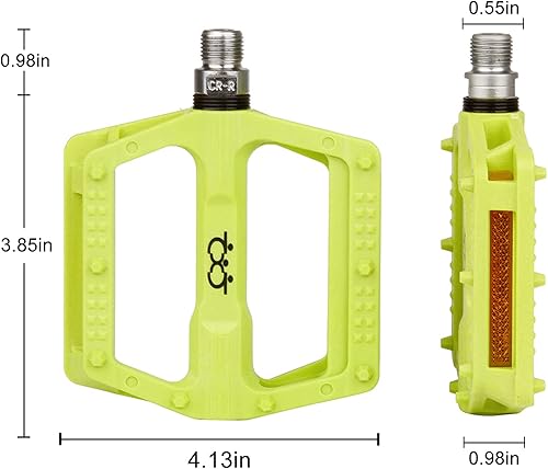 Miniatura 6 de Boruizhen Pedales de plataforma de bicicleta de carretera ligero Nylon bicicleta Pedales 916 para carretera bicicleta de montaña