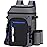 Heytrip Cooler Backpack 36 Cans with 2 Detachable Pouches Insulated Waterproof Cooler Bag for 20 Hours Cold Retention, Leak-Proof Cooler(Gray)