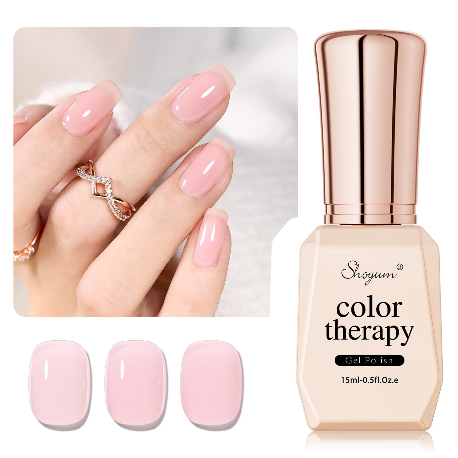 【新品未使用】laau nail sheer 15color Amazon.com : SHOYUM Sheer Light Pink Gel Nail Polish, 15ml Jelly
