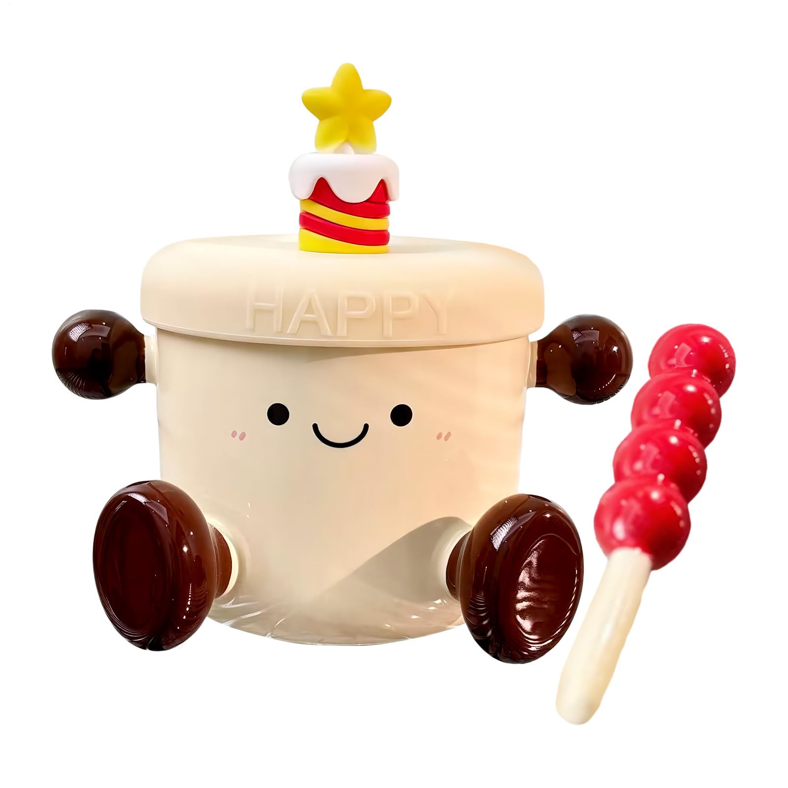 Taza de cerámica antiderrame con tapa para disfrutar tu capuchino caliente