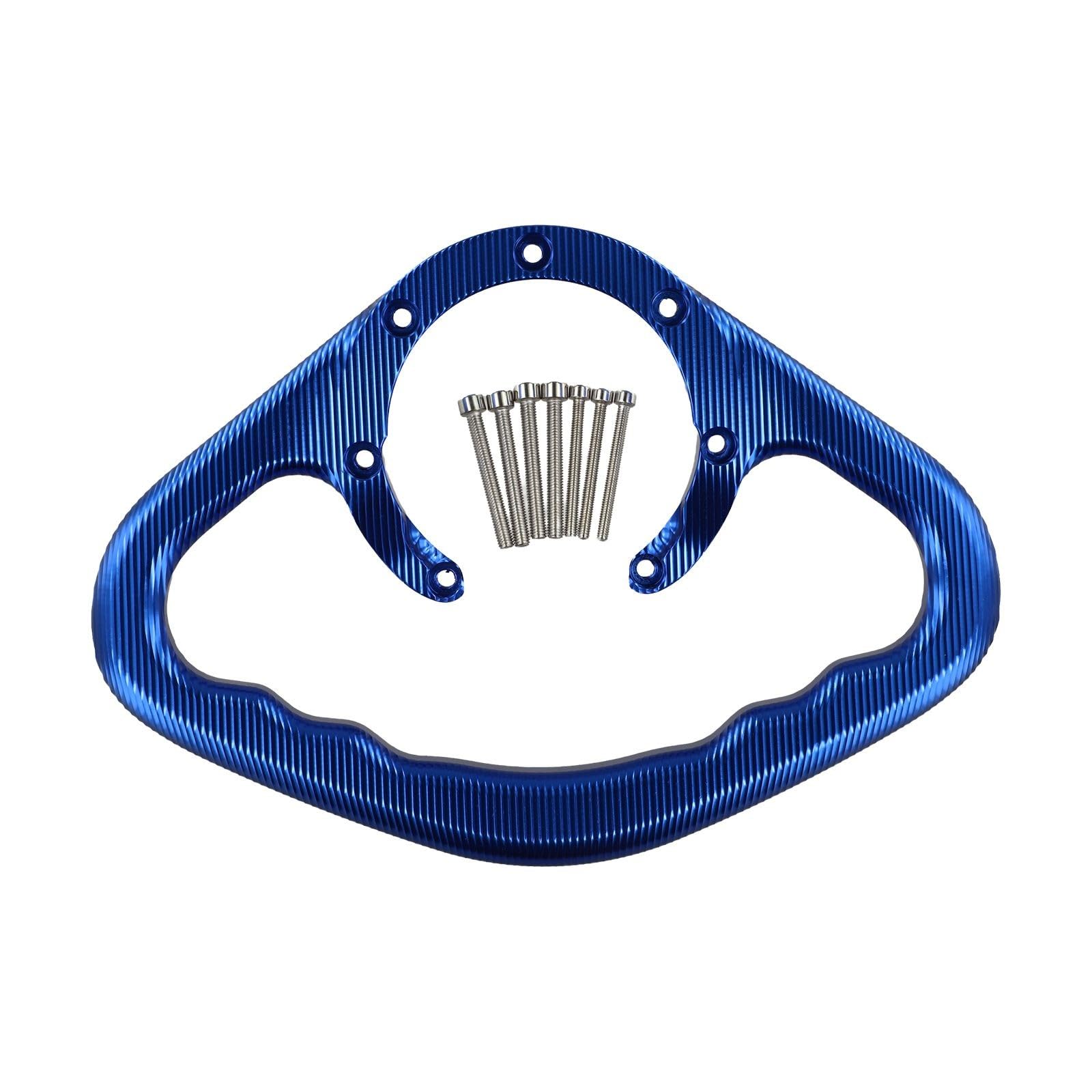 Sicurezza Passeggero per Serbatoio Grab Maniglia per CNC Lega di Alluminio Grip per CBR1100XX CB900F Hornet VFR400 RVF400 Blu Oro Verde