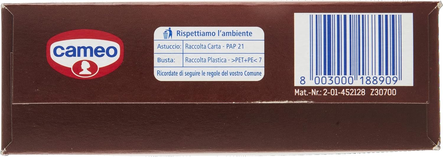 Italian Gourmet Vitalis Crunch muesli croccante doppio cioccolato 12 x 310g | Fiocchi d'avena interi, mit dunkler Schokolade und Milchstückchen, Gesamtnettogewicht 3,72 kg + Kostenlos Polpa 400g