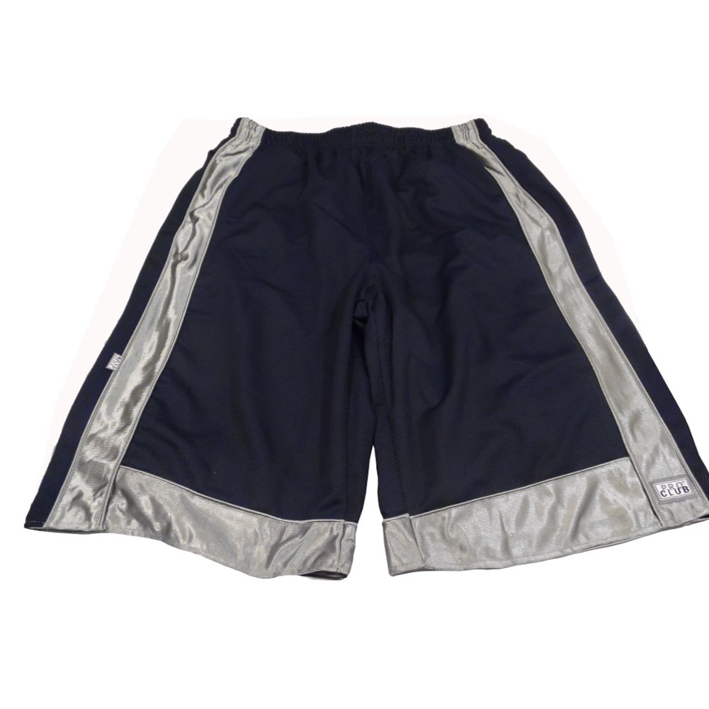 Pro Club Men's Heavyweight Mesh Basketball Shorts - Blue -