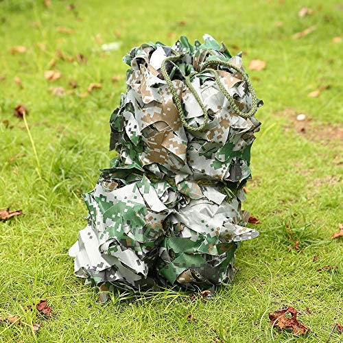 LGLFDJ Tarnnetz Sonnenschutz, Camouflage Net Indoor CS Outdoor Dekoration Dschungeltarnung Net Schatten Net Sonnencreme… – Bild 5