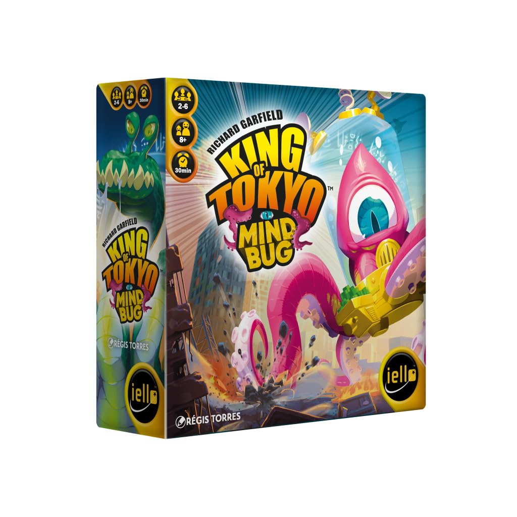 Blumie Shop Zestaw rozszerzeń w języku francuskim dla króla Tokio: Power Up + Mind Bug + 1 Decap