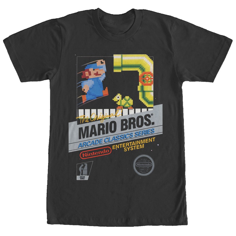 NintendoMen's Nes MB T-Shirt, Black