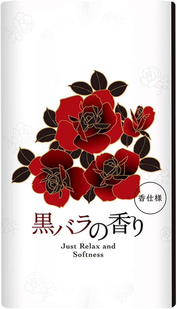 Amazon 四国特紙 X Nepia トイレットロール 香仕様 黒バラの香り ダブル 12ロール 四国特紙 ドラッグストア