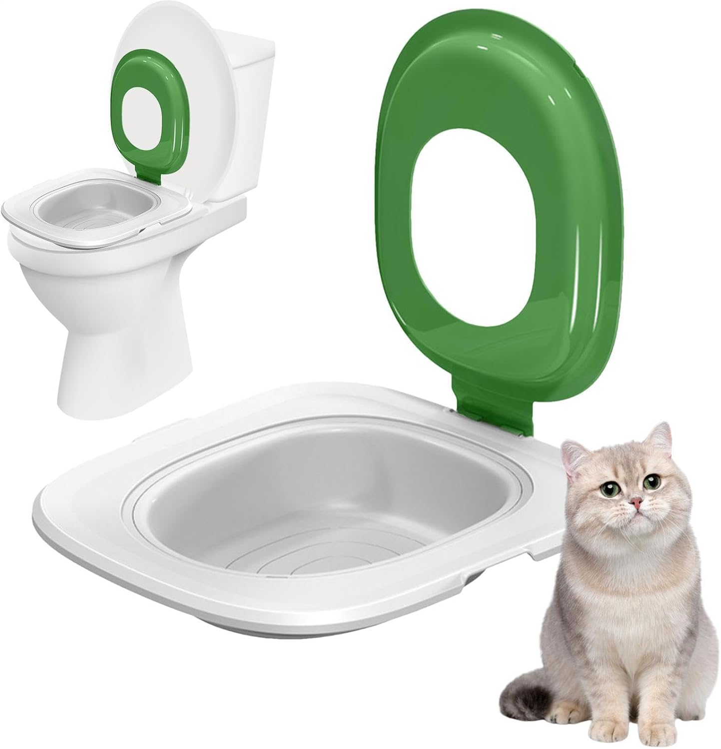 Cat Toilet Training System Non-Slip Kitten Toilet Train System