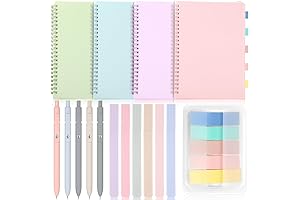 16 Pcs Cute Kawaii Notebooks A5 Lined Journal Notebook Set for Students