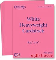 Vista 15 de Papel de cartulina de cubierta de 65 libras, 8.5 x 11 pulgadas, 25 hojas (amarillo brillante)