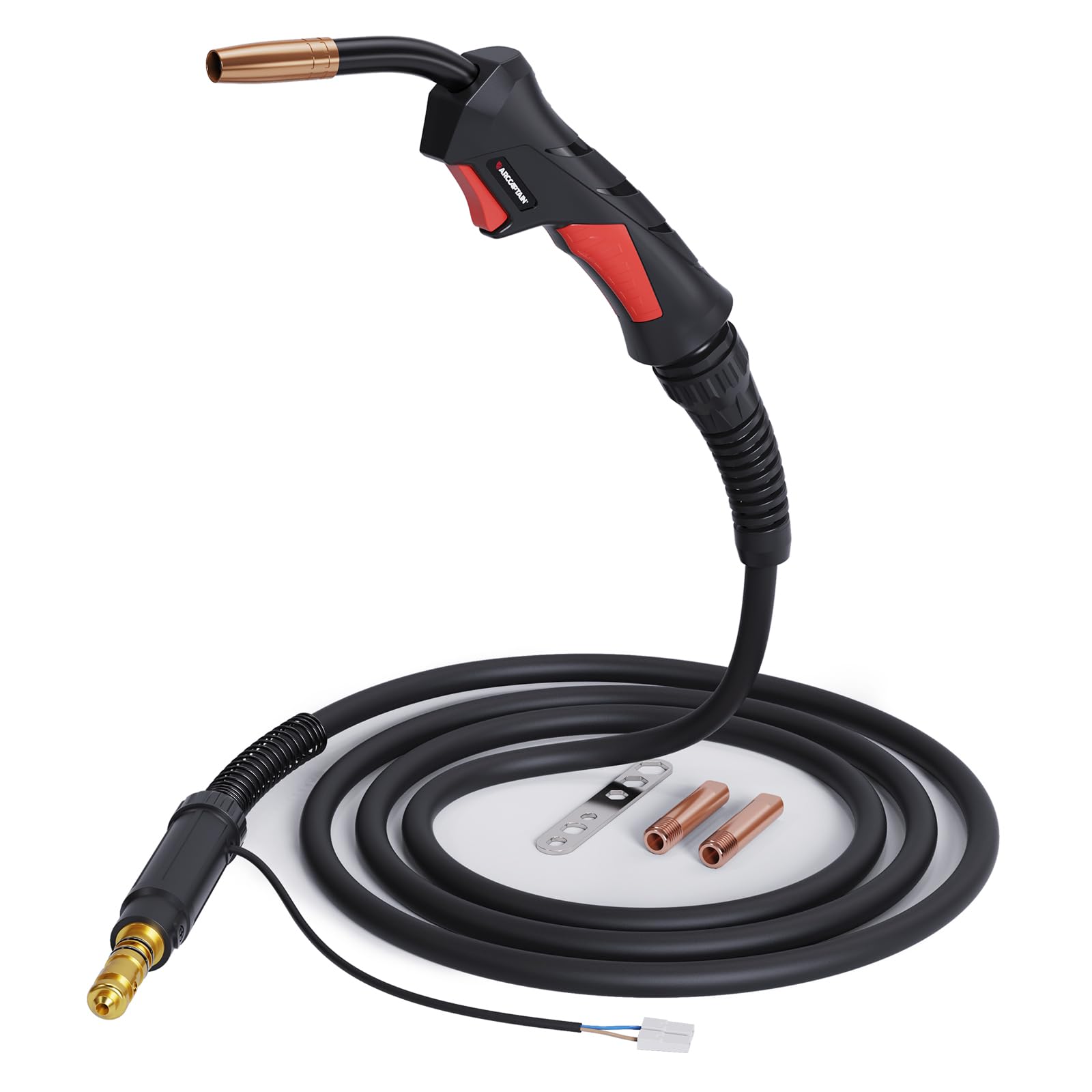 ARCCAPTAIN for Lincoln Magnum 100L MIG Welding Gun Torch Stringer 100Amp 10ft(3m) Replacement K530-5 k530 MIG Gun and Cable SP-100 100I 100T 125 Plus