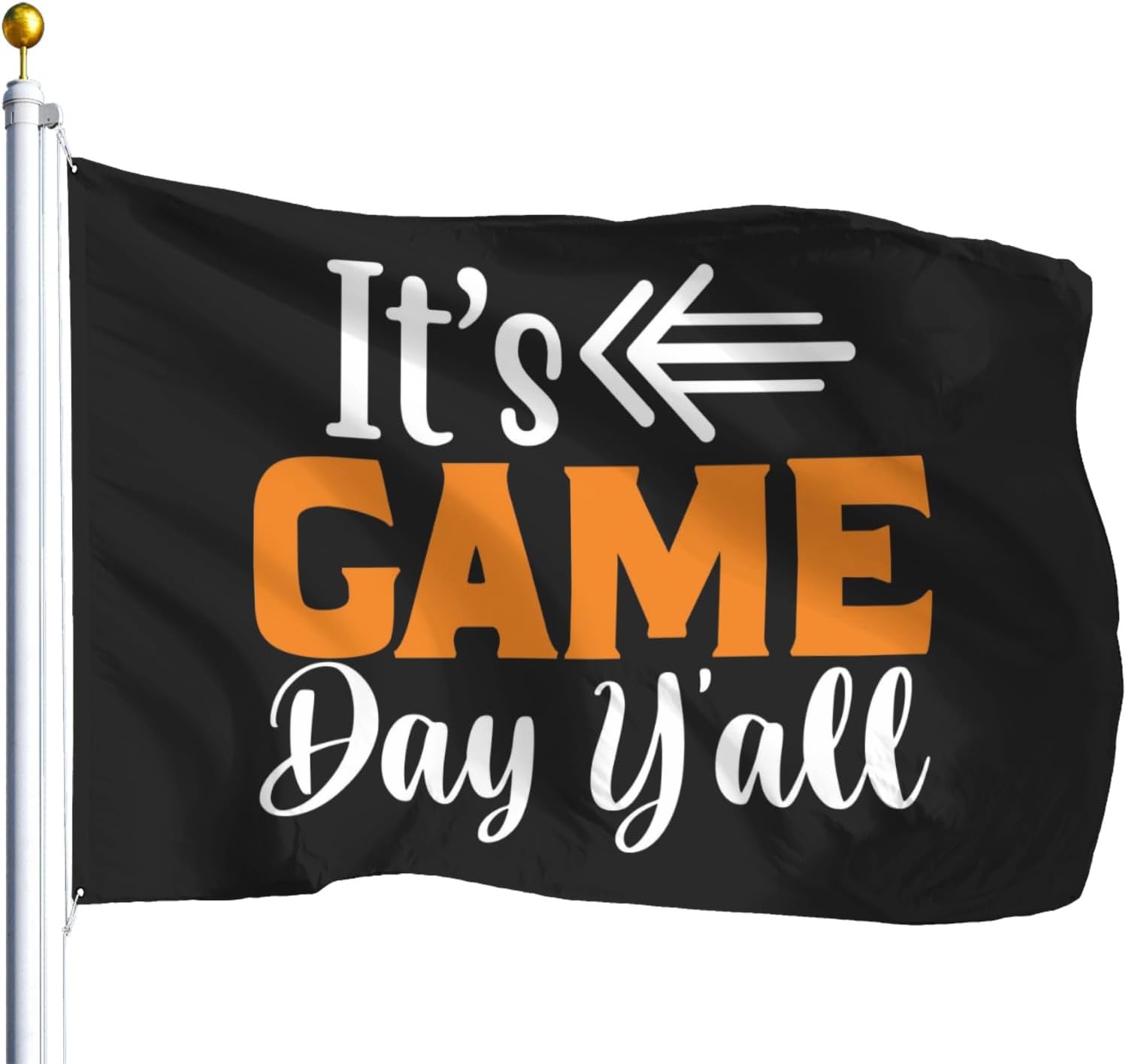 Flags 3x5 Outdoor arrow game Flags it's game day y'all Flags 3x5 Outdoor Fun