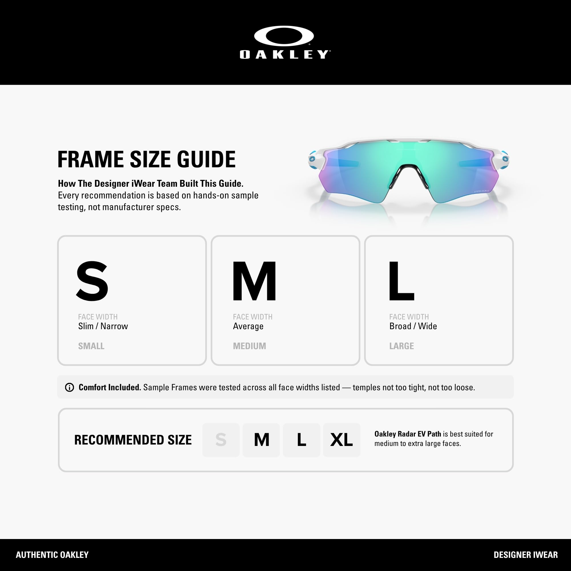 Oakley Radar Ev Path 920857 Occhiali da Sole, Multicolore (Polished White), 40 Uomo