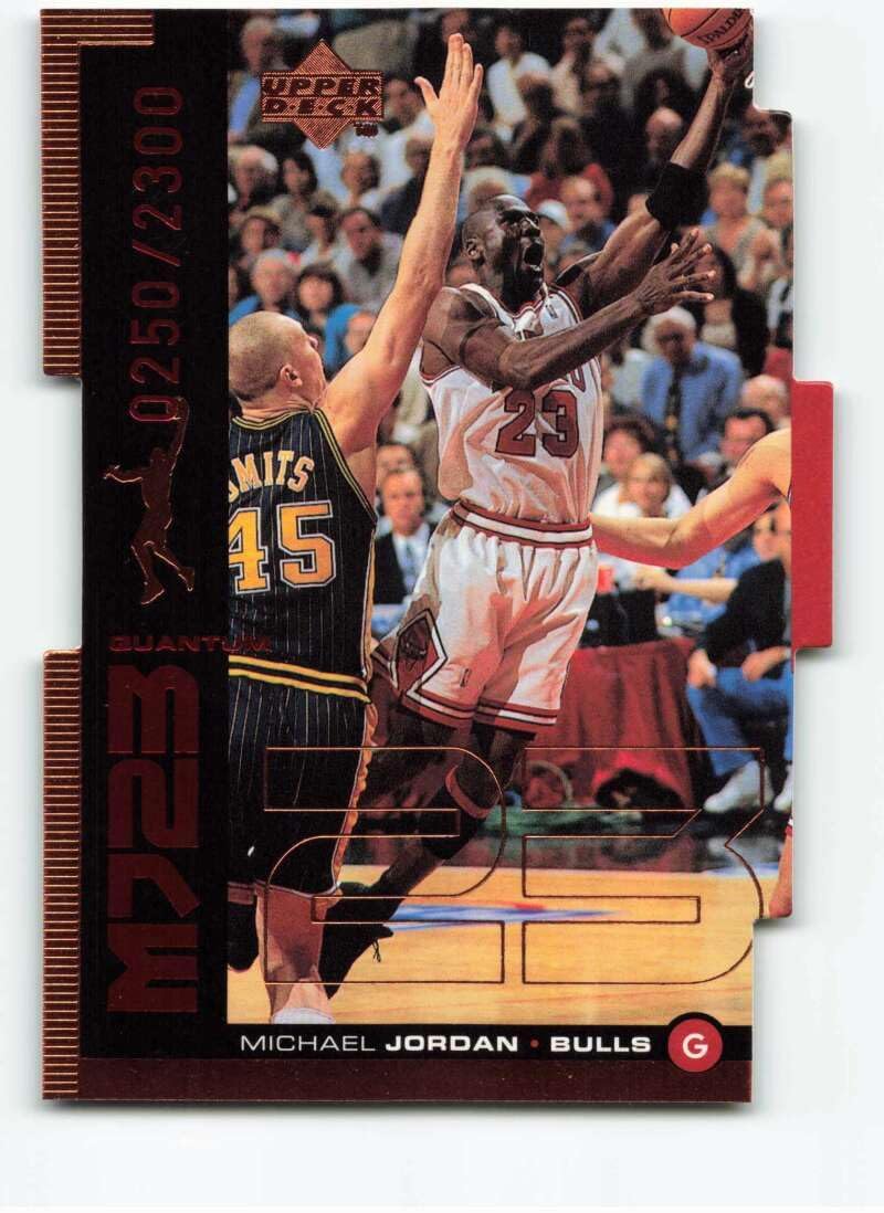 1998-99 Upper Deck MJ23 Quantum #QMM26 Michael Jordan NM-MT /2300 Bulls Basketball Trading Card