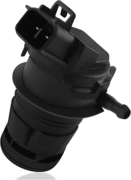 Windshield Washer Pump Replacement OEM#85330-60190,85330-AE010 with Grommet,Windshield Wiper Pump Compatible with Toyota Lexus Mazda Honda,Standard Windshield Washer Fluid Pumpfor Toyota