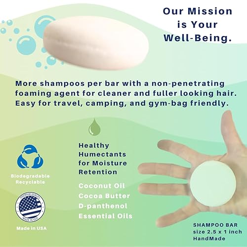 Miniatura 5 de Barra de champú de menta