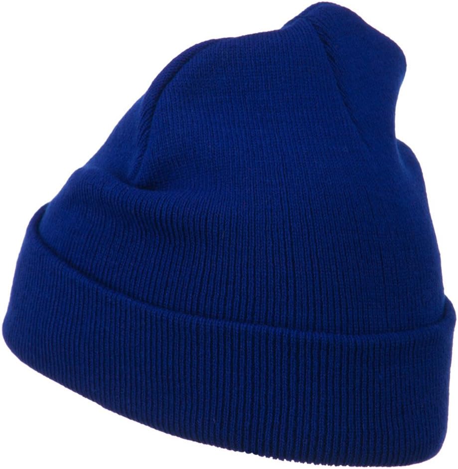 Halloween Character Duke Embroidered Beanie - Royal OSFM