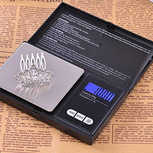 XGao Scale 300g/0.01g High Precision Digital Electronic Scale for Jewelry Reloading Kitchen Medicine