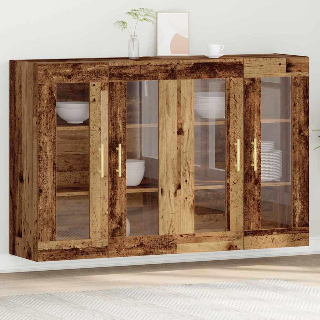 Armario de pared de madera de 69,5 cm aparador comoda salon comedor pasillo