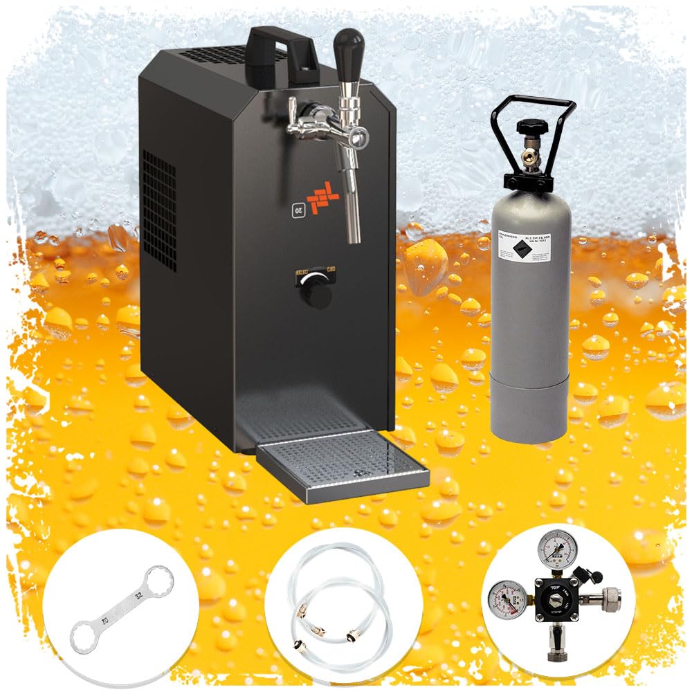 Set Completo - Dispensadores de Cerveza Jet 30 Enfriador seco de 1 línea, 35 litros/h, KEG:sin