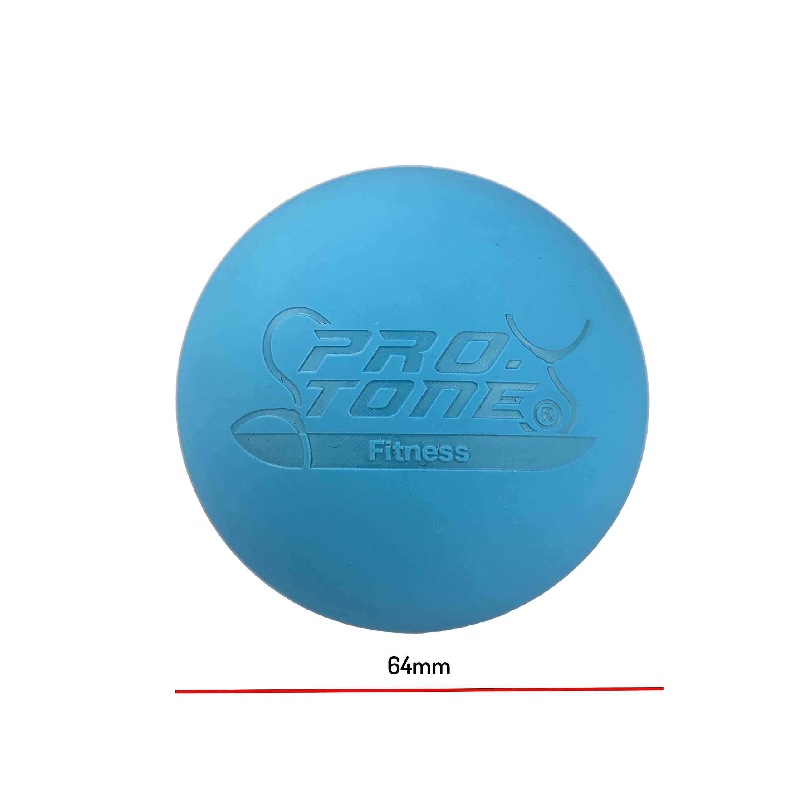 PROTONE - Pallina lacrosse massaggiante per punti di pressione, riabilitazione, fisioterapia, cross fit
