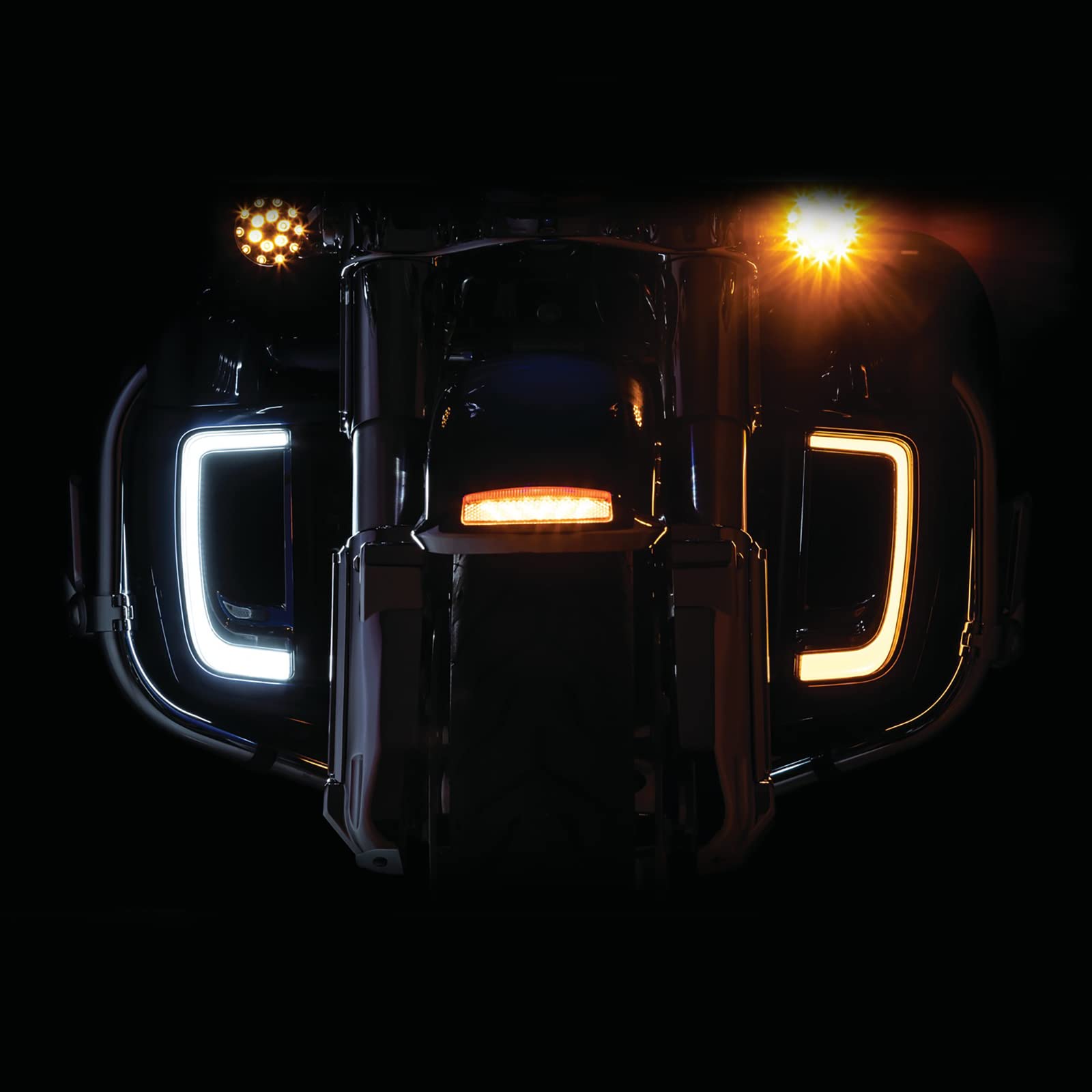 Amazon | HCmotorku バイク ロアフェアリング LED ロワー フェアリング