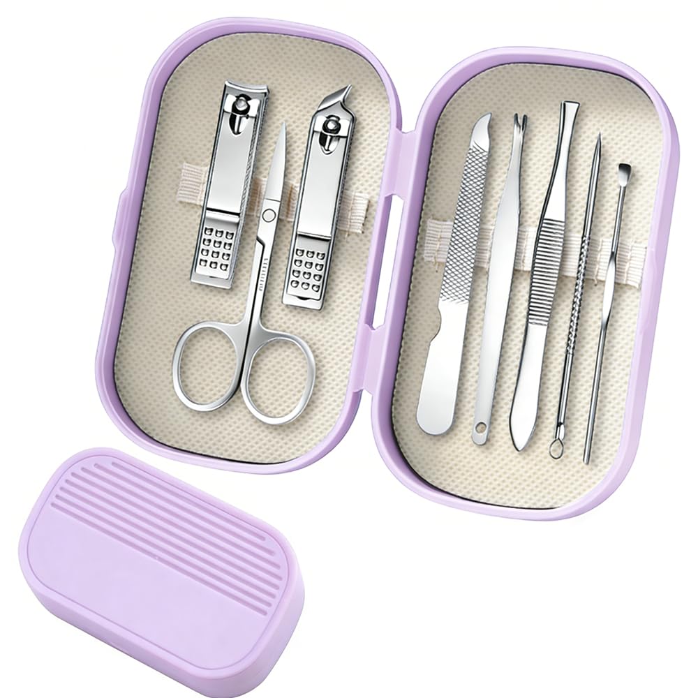 Spot Nail Clipper Set Nail Clipper Set Complete Set of 8 Pieces Ear Scoop Set Home Nail Trimming
