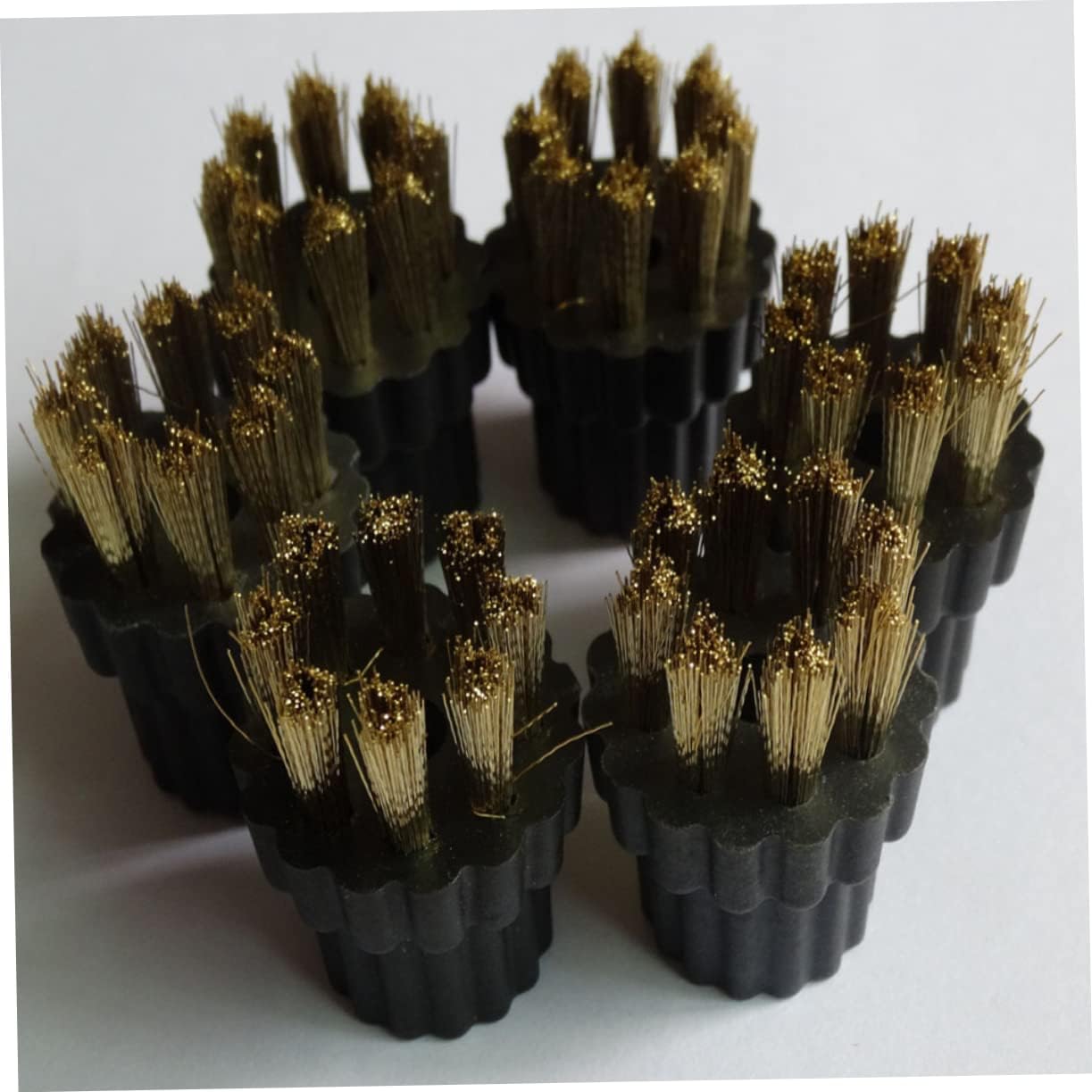 15pcs Multi-Purpose Bronze Cleaning Machine Brush Head for Home Use Durable Household Appliance Accessory for Tools Precision Instruments and More