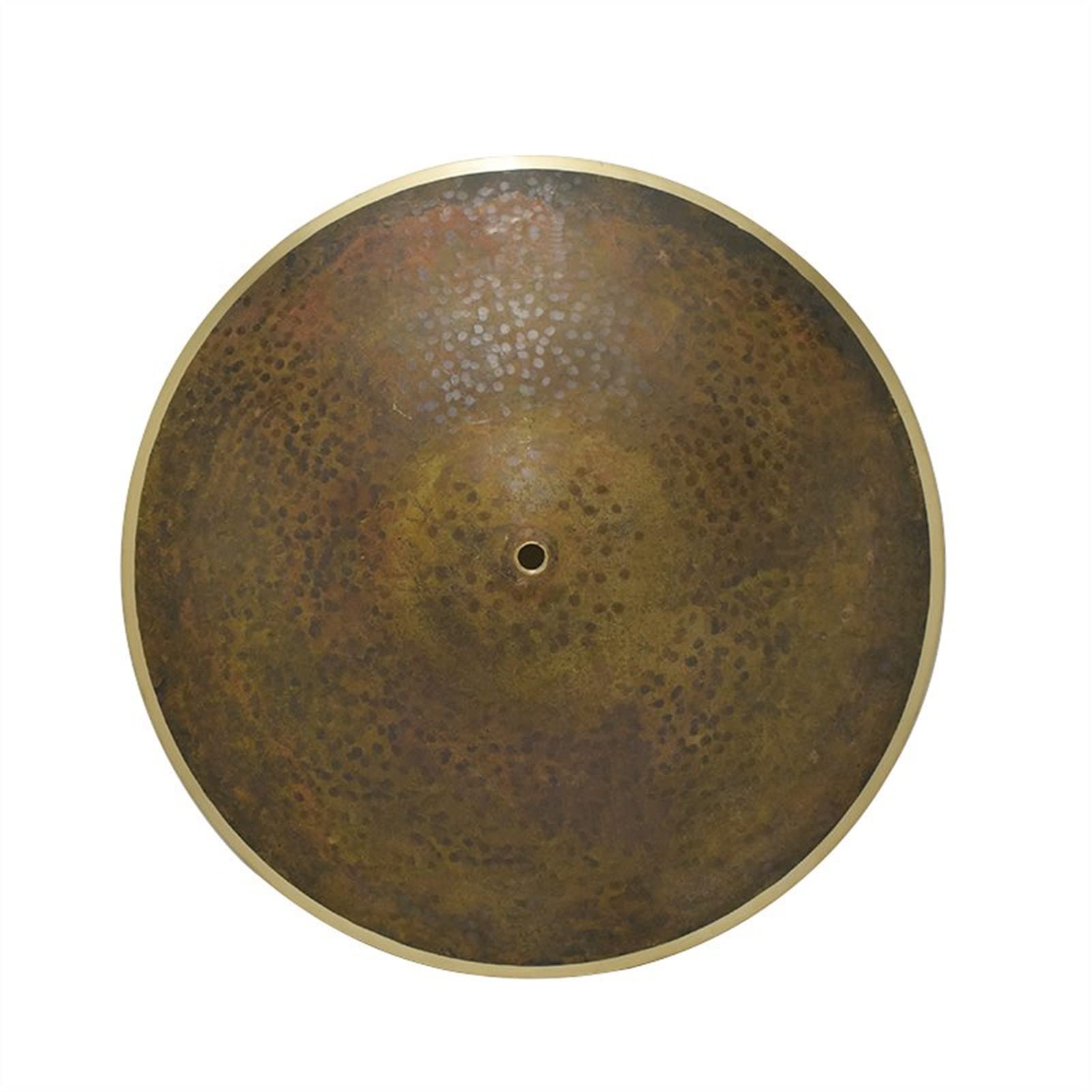 Cymbale d'entraînement Cymbales À La Main 18 '' Crash 1 Pièce Bronze (Color : 16)