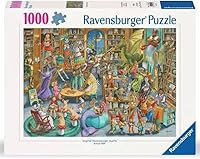 Vista 1 de Ravensburger Midnight at The Library 12000489 - Rompecabezas de 1000 piezas para adultos, herramientas hechas a mano, fabricado en Alemania, cada