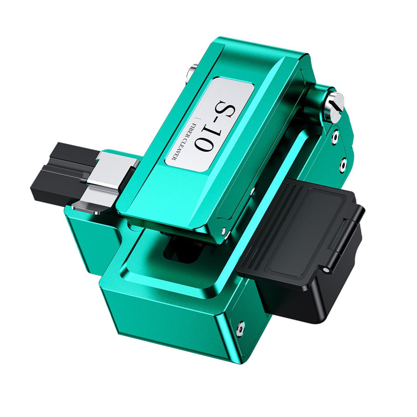 Msioytog Green Fiber Cleaver With 0.5 Degree, 50000 Cut Life For Telecom And Installation High Accuracy Fiber Cleaver