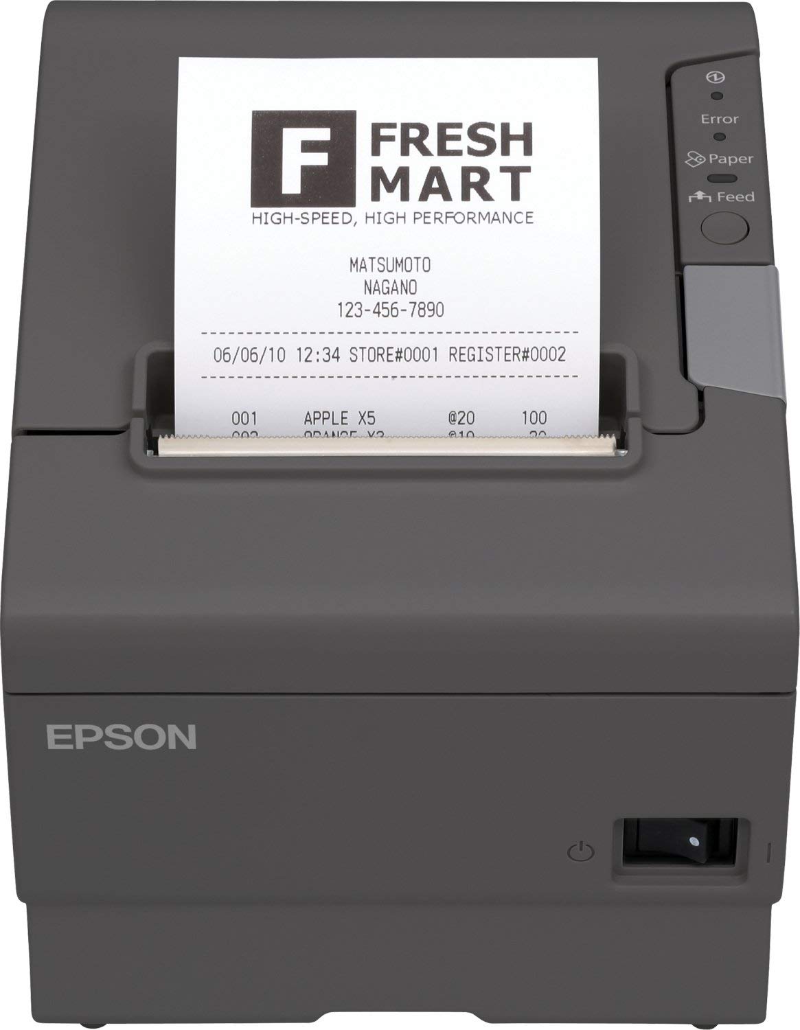 Epson TM T88V Quittungsdrucker - Monochrom, C31CA85042 (Generalüberholt)