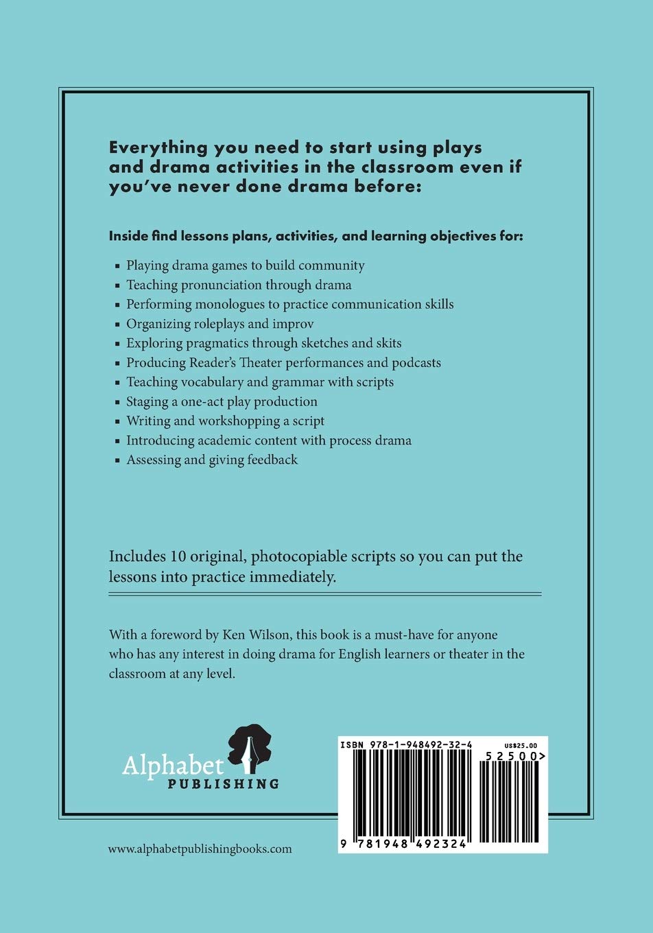 The Drama Book: Lesson Plans, Activities, and Scripts for English-Language  Learners (Teacher Tools) : Savage, Alice, Burns, Walton, Wilson, Ken:  Amazon.co.uk: Books