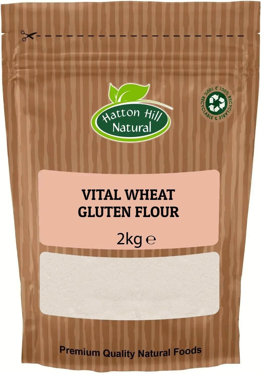 Vital Wheat Gluten Flour 2kg by Hatton Hill - Free UK Delivery : Amazon ...