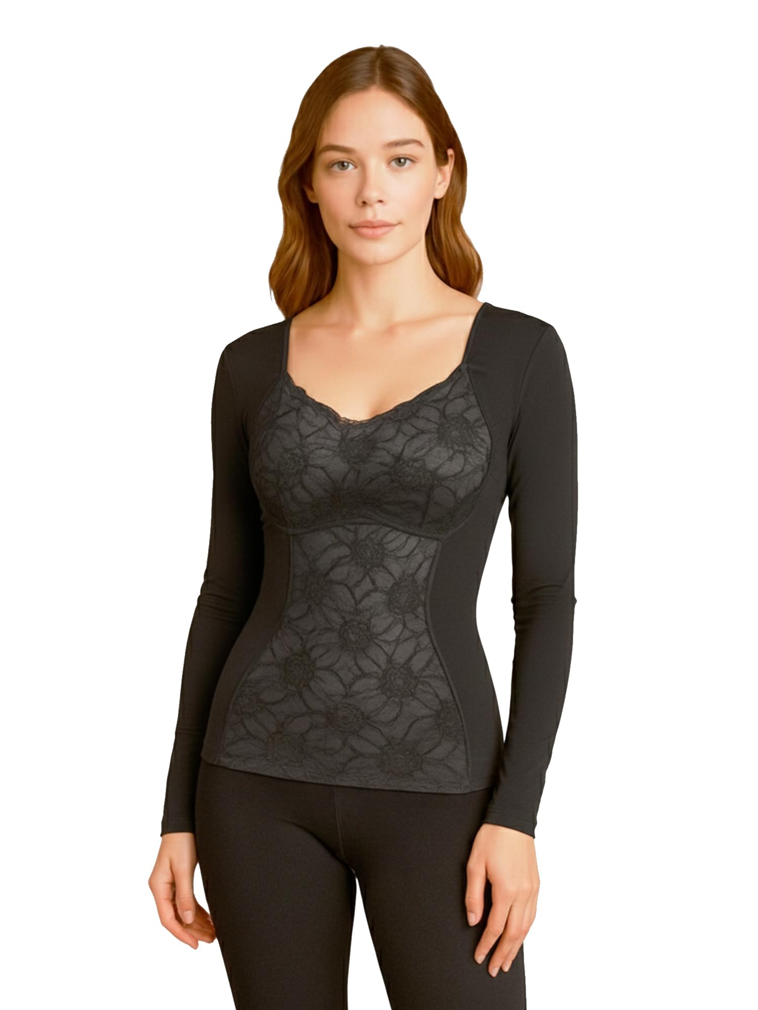 bodycare Women Thermal Top Winter Innerwear | Warm Heat Retention | Soft, Stretchable & Breathable Fabric | Lightweight Slim Fit Skin-Friendly Comfort-picture-41