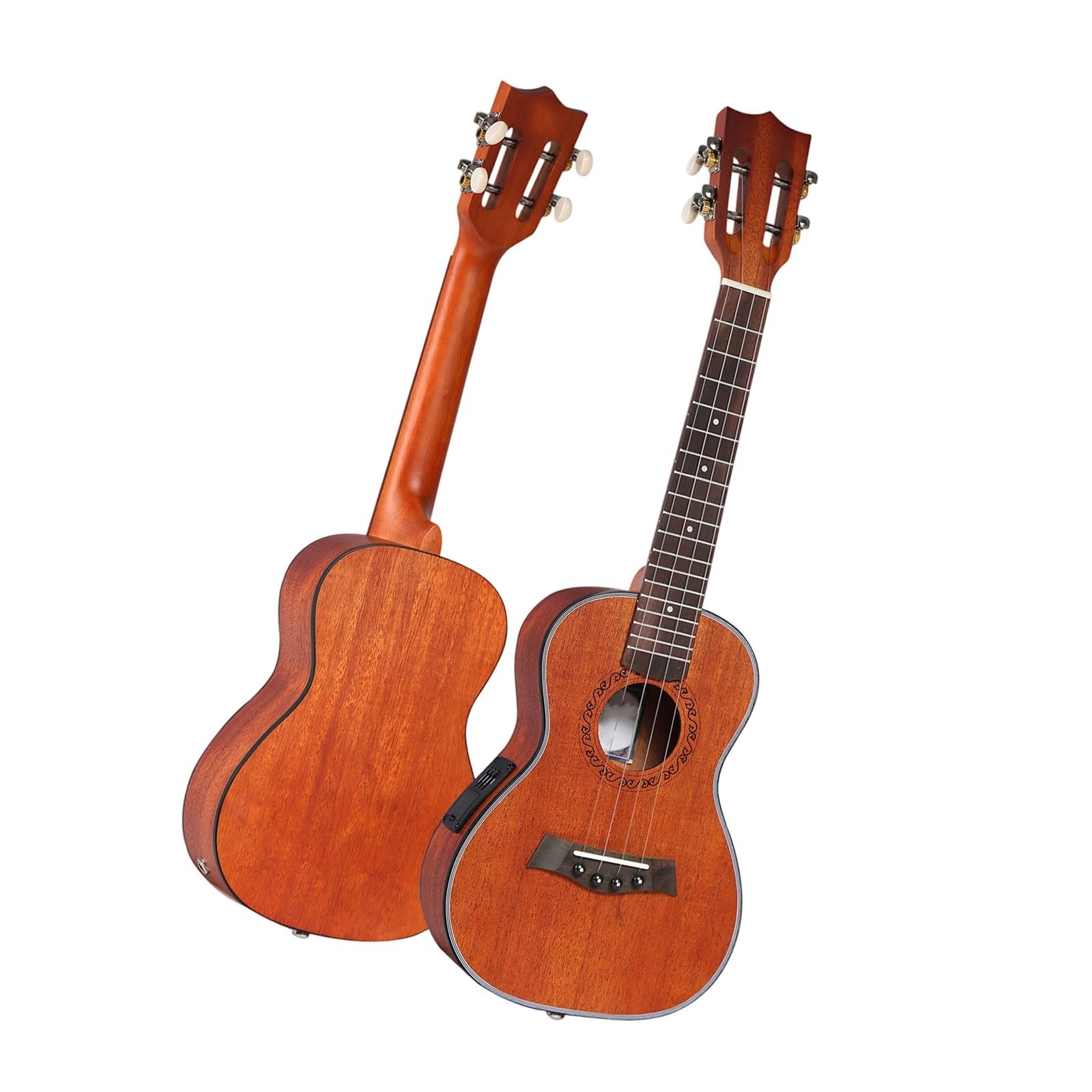 Strumento A Corda Per Prestazioni Acustiche Elettriche E Acustiche Per Ukulele In Legno Massello Da 23 Pollici Ukulele