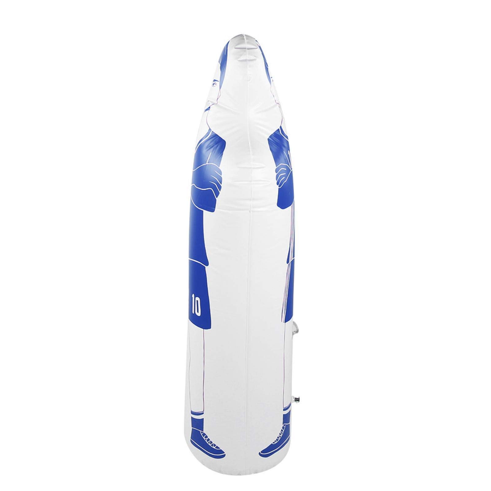 Voluxe Manichino da Calcio, 40x160cm Manichino da Allenamento Gonfiabile in PVC da 0,35 m, per Donna, Uomo(Blue)