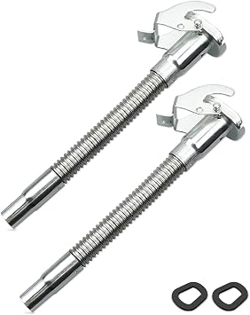 Jerry#Can Spout, Long-Nose Flexible Jerry#Can Nozzle Fits for Wavian or VALPRO NATO Jerry Fuel Can, Set of 2